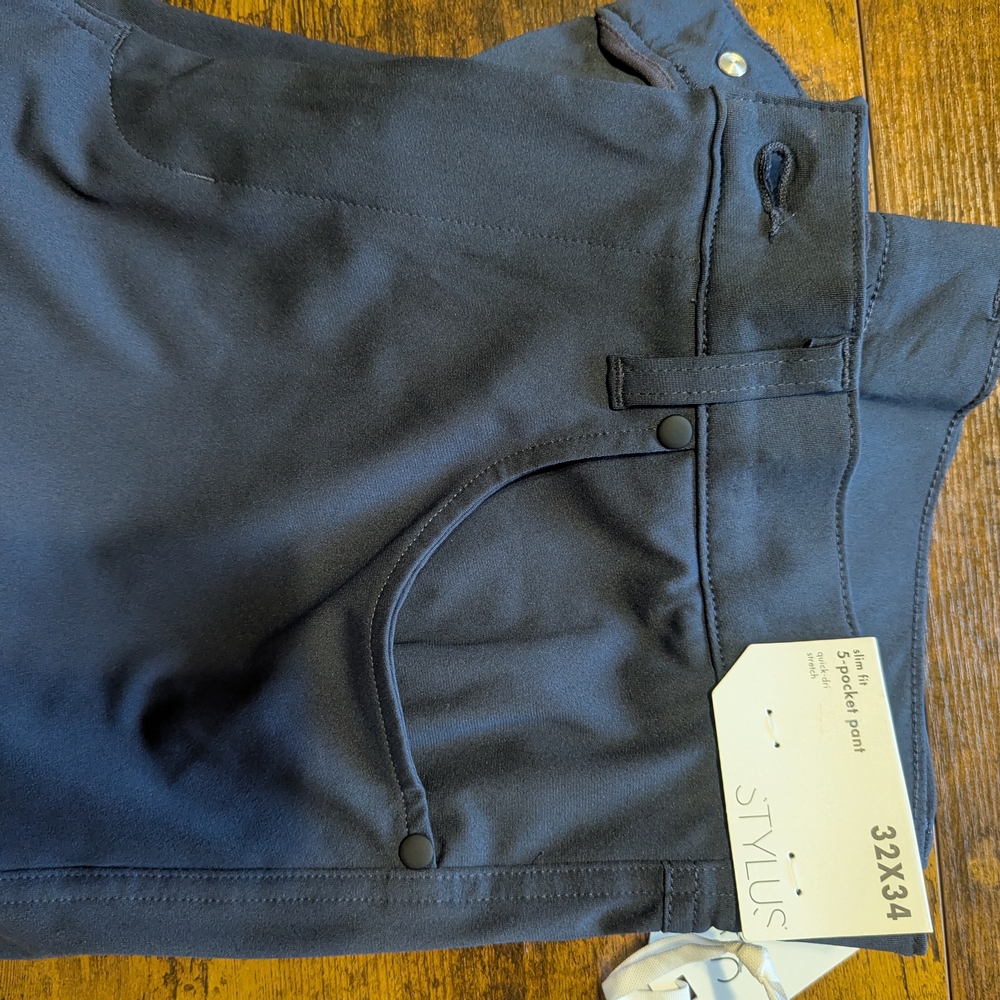 STYLUS Navy Trousers 32x34